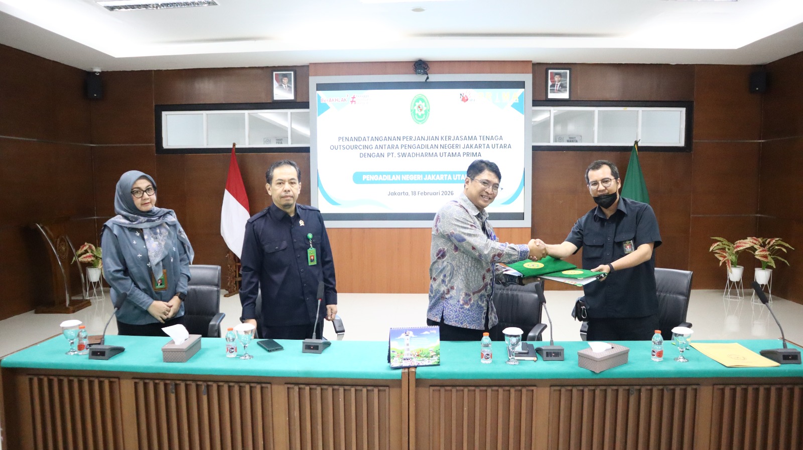 Signing of Cooperation Between PT SUP and North Jakarta District Court Strengthens Service Synergy